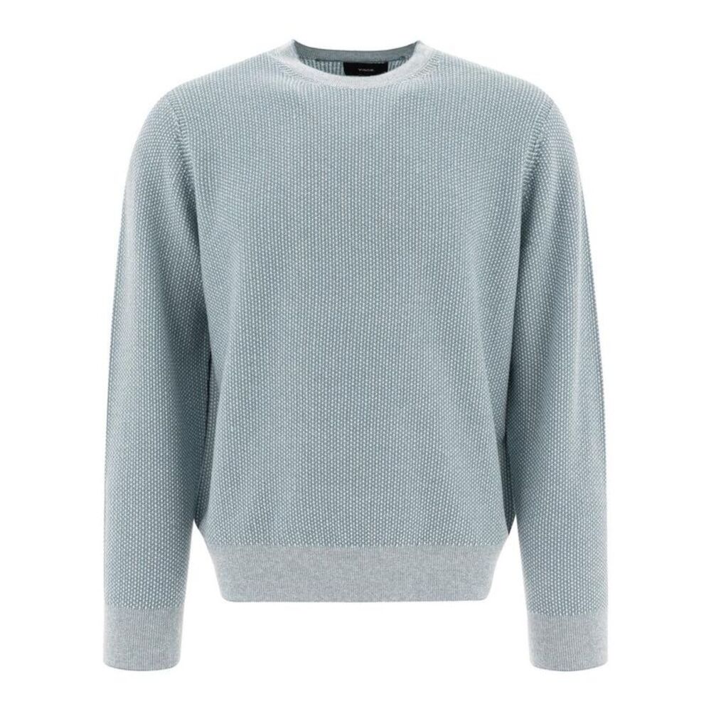 VINCE Men's Textured Crewneck Sweater Men LIGHT BLUE Sweaters & Cardigans